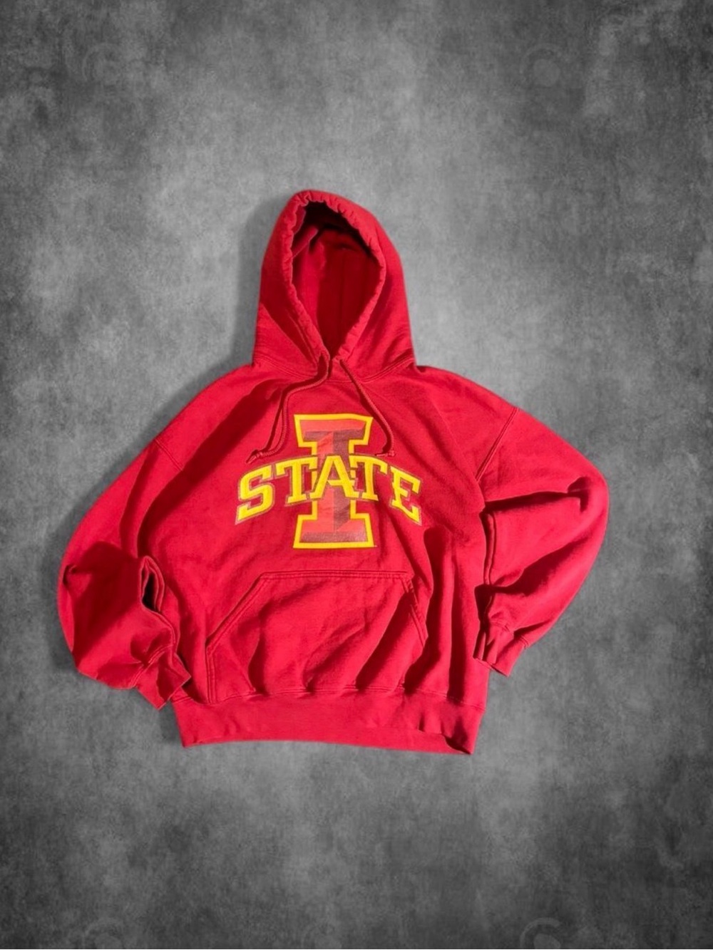 Red Iowa State University hoodie